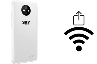 Générer un QR code avec la clé Wifi sur un Sky-Devices Elite J55