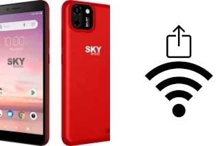 Générer un QR code avec la clé Wifi sur un Sky-Devices Elite L55