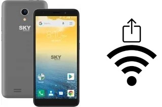 Générer un QR code avec la clé Wifi sur un Sky-Devices Platinum G55