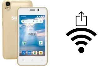 Générer un QR code avec la clé Wifi sur un Sky-Devices Platinum P4