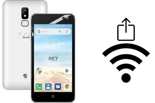 Générer un QR code avec la clé Wifi sur un Sky-Devices Prestige