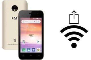 Générer un QR code avec la clé Wifi sur un Sky-Devices SKY Black