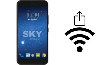 Générer un QR code avec la clé Wifi sur un Sky-Devices Sky Elite 5-0L Plus