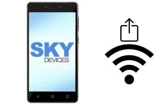 Générer un QR code avec la clé Wifi sur un Sky-Devices Sky Elite 5-0P