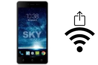 Générer un QR code avec la clé Wifi sur un Sky-Devices Sky Fuego 5-0 Plus