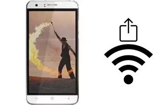 Générer un QR code avec la clé Wifi sur un Sky-Devices SKY Fuego 5-0D