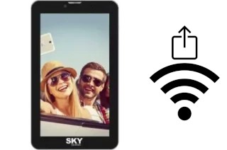 Générer un QR code avec la clé Wifi sur un Sky-Devices SKY Platinum 7-0