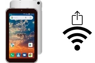 Générer un QR code avec la clé Wifi sur un Sky-Devices Sky Vision2