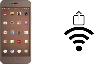Générer un QR code avec la clé Wifi sur un Smartisan M1L