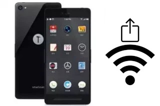 Générer un QR code avec la clé Wifi sur un Smartisan T1