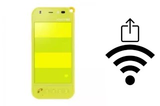 Générer un QR code avec la clé Wifi sur un SoftBank Softbank 201K