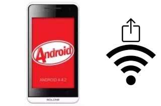 Générer un QR code avec la clé Wifi sur un Solone SL-KA4 Plus