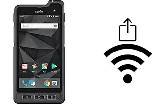 Générer un QR code avec la clé Wifi sur un Sonim XP8