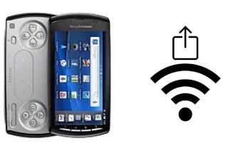 Générer un QR code avec la clé Wifi sur un Sony Ericsson Xperia PLAY