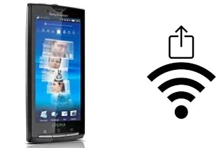 Générer un QR code avec la clé Wifi sur un Sony Ericsson Xperia X10