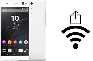 Générer un QR code avec la clé Wifi sur un Sony Xperia C5 Ultra Dual