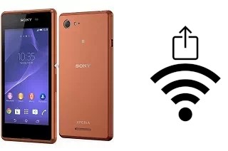 Générer un QR code avec la clé Wifi sur un Sony Xperia E3 Dual