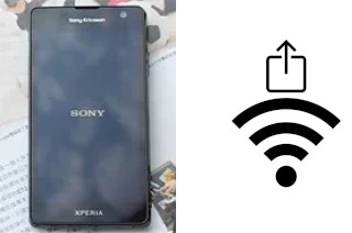 Générer un QR code avec la clé Wifi sur un Sony Xperia LT29i Hayabusa