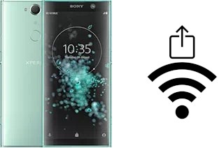 Générer un QR code avec la clé Wifi sur un Sony Xperia XA2 Plus
