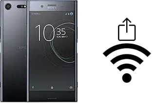 Générer un QR code avec la clé Wifi sur un Sony Xperia XZ Premium
