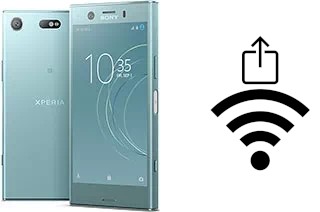 Générer un QR code avec la clé Wifi sur un Sony Xperia XZ1 Compact