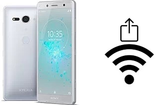 Générer un QR code avec la clé Wifi sur un Sony Xperia XZ2 Compact