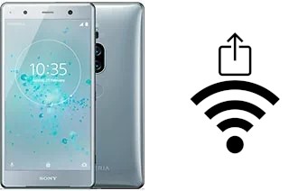 Générer un QR code avec la clé Wifi sur un Sony Xperia XZ2 Premium
