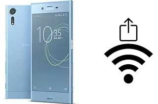 Générer un QR code avec la clé Wifi sur un Sony Xperia XZs