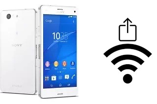 Générer un QR code avec la clé Wifi sur un Sony Xperia Z3 Compact