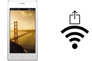 Générer un QR code avec la clé Wifi sur un Spice Mi-449 3G