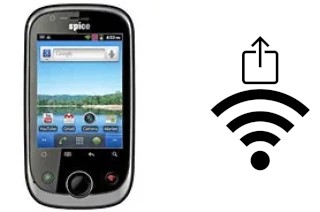 Générer un QR code avec la clé Wifi sur un Spice Mi-280