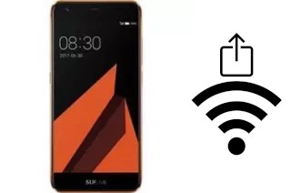 Générer un QR code avec la clé Wifi sur un Sugar F11