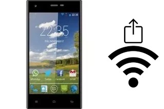 Générer un QR code avec la clé Wifi sur un Sunstech uSUN200
