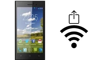 Générer un QR code avec la clé Wifi sur un Sunstech uSUN250