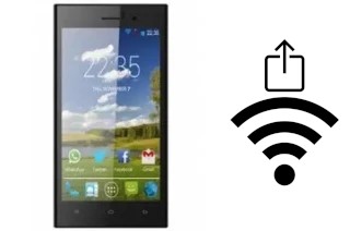 Générer un QR code avec la clé Wifi sur un Sunstech uSUN300