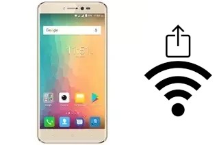 Générer un QR code avec la clé Wifi sur un Symphony i10+