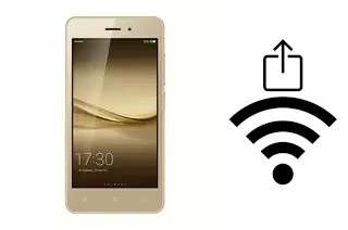 Générer un QR code avec la clé Wifi sur un Symphony V47