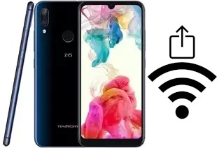 Générer un QR code avec la clé Wifi sur un Symphony Z15