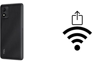 Générer un QR code avec la clé Wifi sur un TCL 304