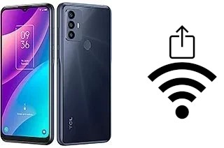 Générer un QR code avec la clé Wifi sur un TCL 30 SE
