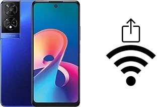 Générer un QR code avec la clé Wifi sur un TCL 50 XE