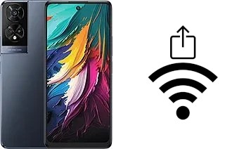Générer un QR code avec la clé Wifi sur un TCL 50 XE NxtPaper