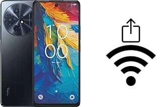 Générer un QR code avec la clé Wifi sur un TCL 50 XL Nxtpaper
