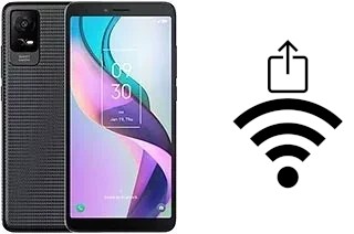 Générer un QR code avec la clé Wifi sur un TCL Ion X