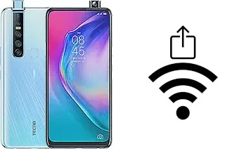 Générer un QR code avec la clé Wifi sur un TECNO Camon 15 Premier