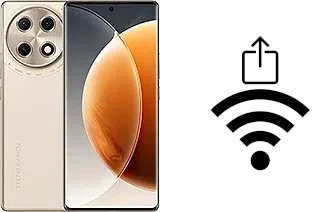 Générer un QR code avec la clé Wifi sur un Tecno Camon 30S Pro