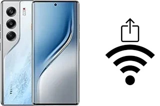 Générer un QR code avec la clé Wifi sur un Tecno Camon 40 Pro 4G