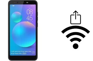 Générer un QR code avec la clé Wifi sur un Tecno Camon i Sky 2