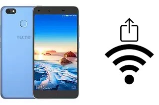 Générer un QR code avec la clé Wifi sur un Tecno Spark Pro