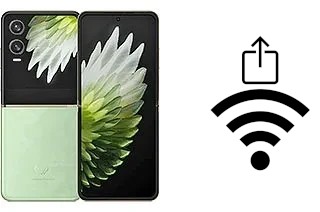 Générer un QR code avec la clé Wifi sur un Tecno Phantom V Flip2